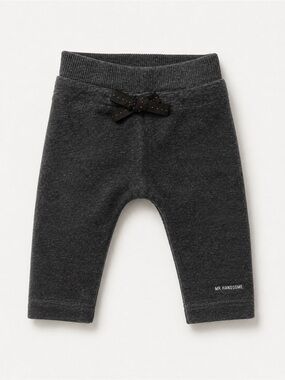 Mexx Charcoal Sweat Joggers with Bow Detail